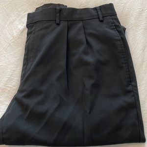 Men's UltraFlex Classic-Fit Black Wool Pants